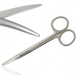 Strabismus Scissors Fine Straight 11cm
